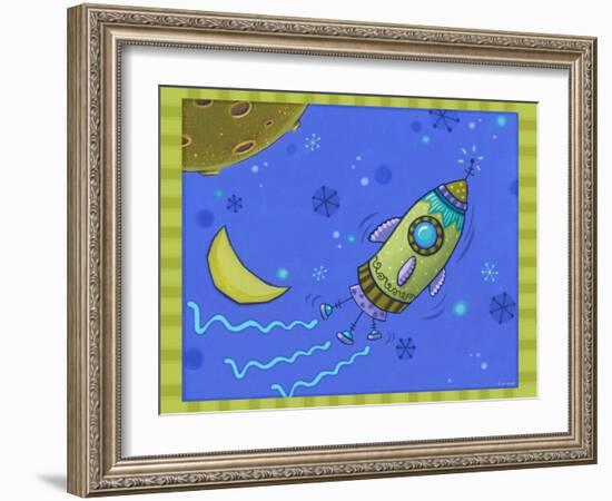 Spaceship-Viv Eisner-Framed Art Print