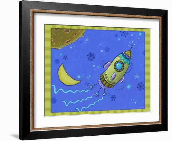 Spaceship-Viv Eisner-Framed Art Print