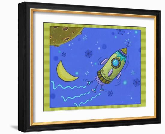 Spaceship-Viv Eisner-Framed Art Print