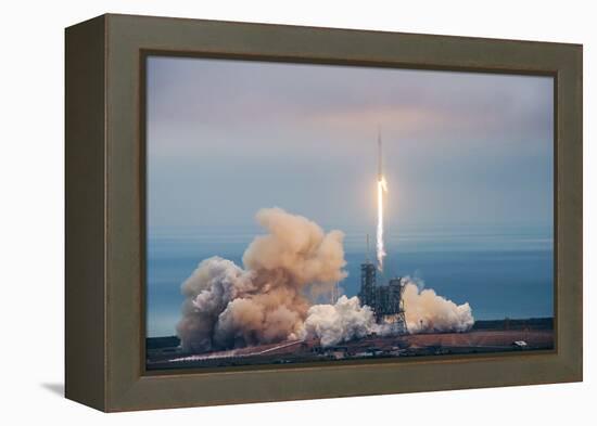 Spacex Crs-10 Launch-null-Framed Premier Image Canvas