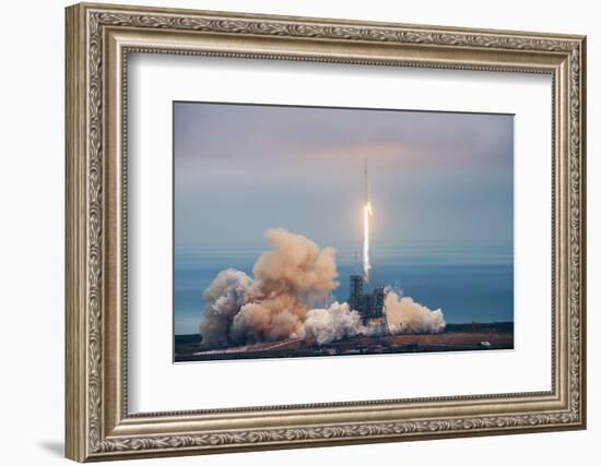 Spacex Crs-10 Launch-null-Framed Photographic Print