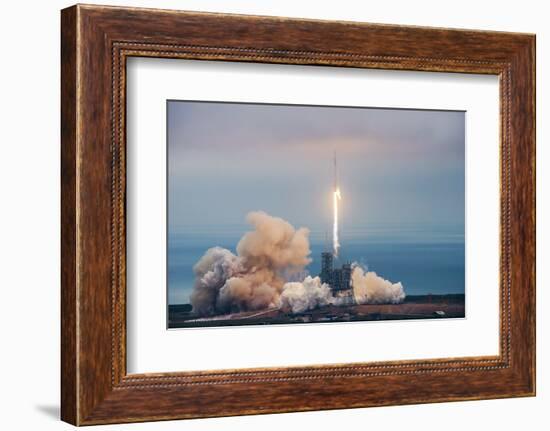 Spacex Crs-10 Launch-null-Framed Photographic Print