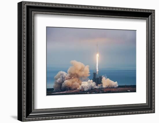 Spacex Crs-10 Launch-null-Framed Photographic Print