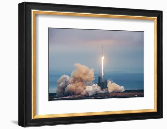 Spacex Crs-10 Launch-null-Framed Photographic Print