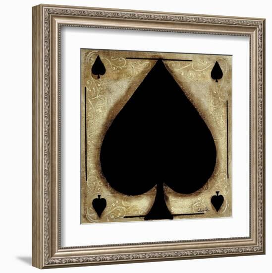 Spades-Celeste Peters-Framed Art Print