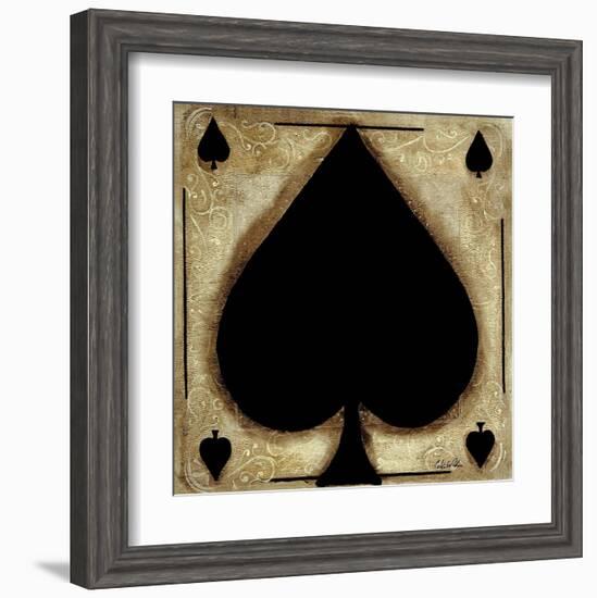 Spades-Celeste Peters-Framed Art Print