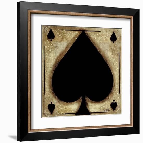 Spades-Celeste Peters-Framed Art Print