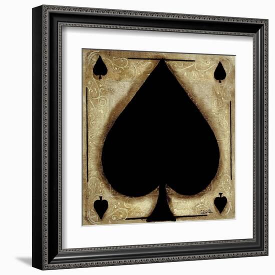 Spades-Celeste Peters-Framed Art Print