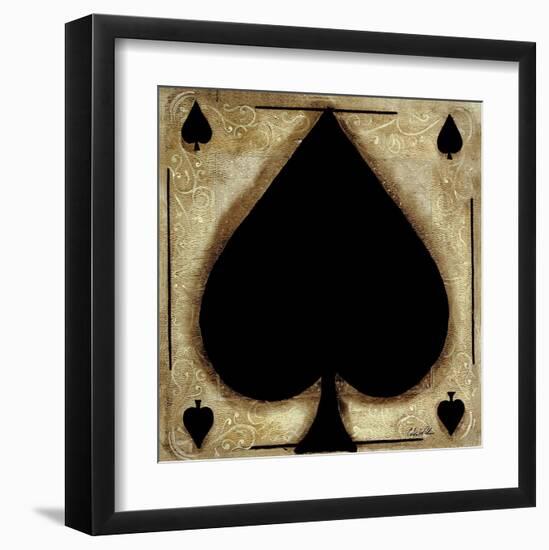 Spades-Celeste Peters-Framed Art Print