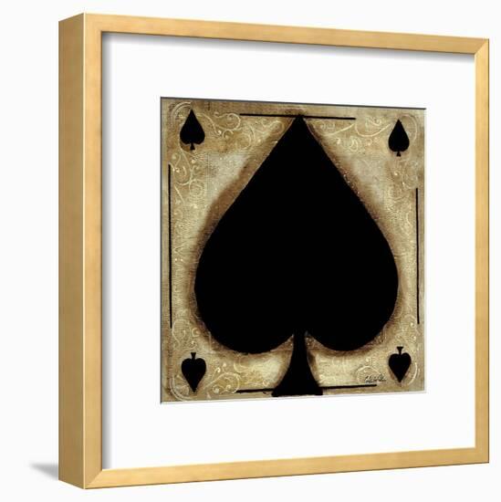 Spades-Celeste Peters-Framed Art Print