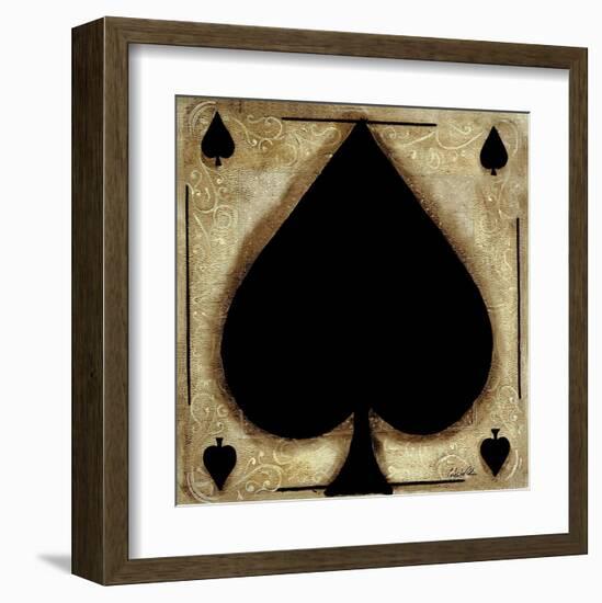 Spades-Celeste Peters-Framed Art Print