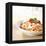 Spaghetti with Tomato Sauce and Parmigiano-null-Framed Premier Image Canvas