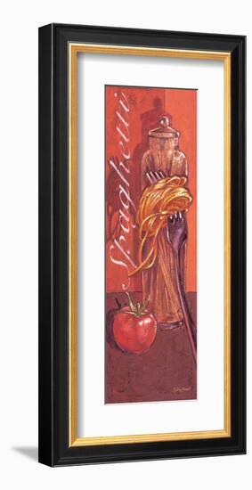 Spaghetti-Bjoern Baar-Framed Art Print