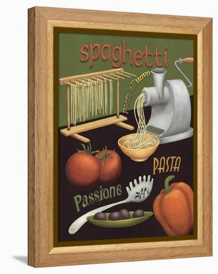 Spaghetti-Daphne Brissonnet-Framed Stretched Canvas