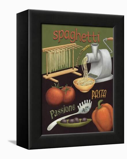 Spaghetti-Daphne Brissonnet-Framed Stretched Canvas