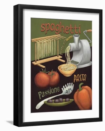 Spaghetti-Daphne Brissonnet-Framed Art Print