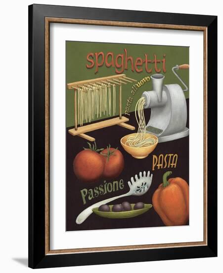 Spaghetti-Daphne Brissonnet-Framed Art Print