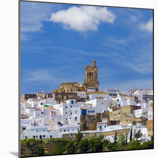 Spain, Andalucia, Cadiz Province, Arcos De la Frontera, a Pueblo Blanco, White Village-Alan Copson-Mounted Photographic Print