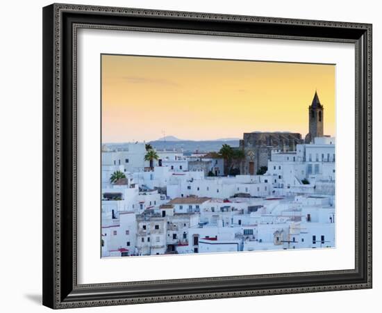 Spain, Andalucia, Cadiz Province, Vejer De la Frontera-Alan Copson-Framed Photographic Print