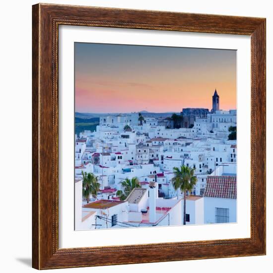 Spain, Andalucia, Cadiz Province, Vejer De la Frontera-Alan Copson-Framed Photographic Print