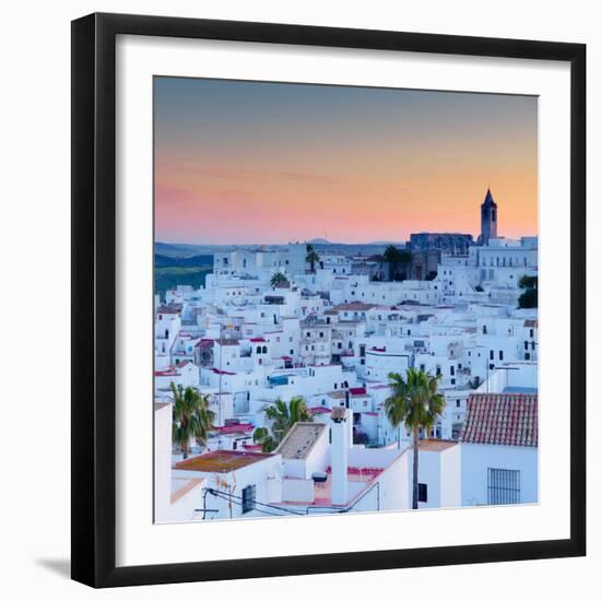 Spain, Andalucia, Cadiz Province, Vejer De la Frontera-Alan Copson-Framed Photographic Print