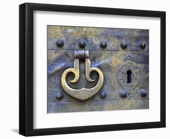 Spain, Andalucia, Cordoba, Mezquita Catedral (Mosque - Cathedral) (UNESCO Site), Door Detail-Michele Falzone-Framed Photographic Print