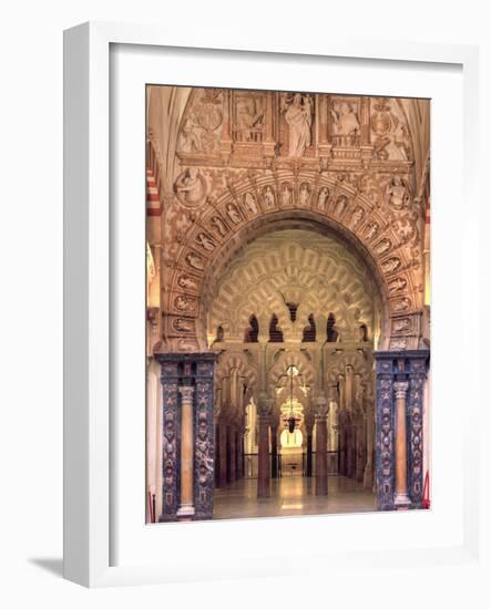 Spain, Andalucia, Cordoba, Mezquita Catedral (Mosque - Cathedral) (UNESCO Site)-Michele Falzone-Framed Photographic Print