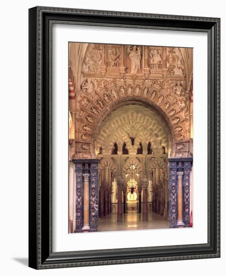 Spain, Andalucia, Cordoba, Mezquita Catedral (Mosque - Cathedral) (UNESCO Site)-Michele Falzone-Framed Photographic Print