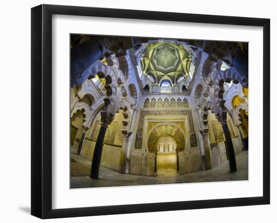 Spain, Andalucia, Cordoba Province, Cordoba, Mezquita, Cathedral of Cordoba-Alan Copson-Framed Photographic Print