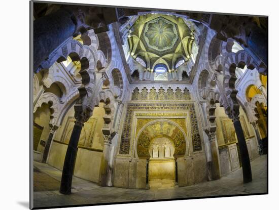 Spain, Andalucia, Cordoba Province, Cordoba, Mezquita, Cathedral of Cordoba-Alan Copson-Mounted Photographic Print