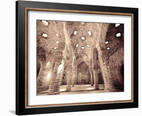 Spain, Andalucia, Ronda, Arab Baths (Spain Largest)-Michele Falzone-Framed Photographic Print