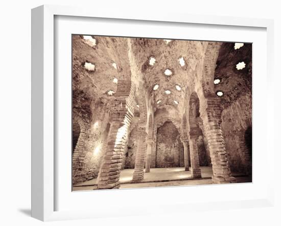 Spain, Andalucia, Ronda, Arab Baths (Spain Largest)-Michele Falzone-Framed Photographic Print