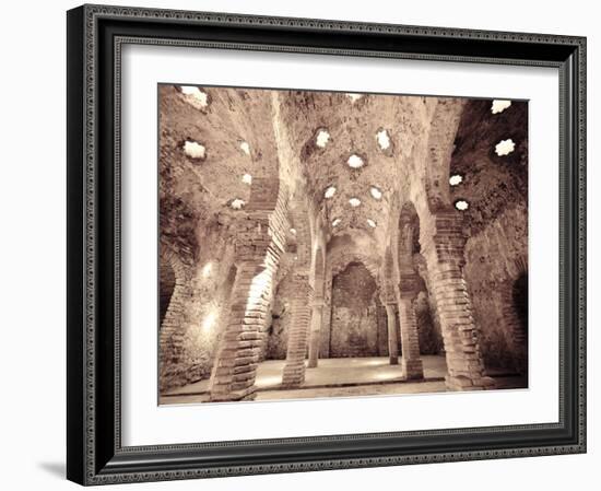 Spain, Andalucia, Ronda, Arab Baths (Spain Largest)-Michele Falzone-Framed Photographic Print