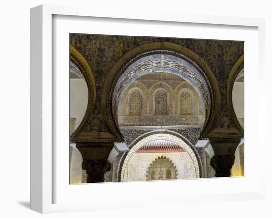 Spain, Andalucia, Seville Province, Seville, Alcazar of Seville (Reales Alcazares De Sevilla)-Alan Copson-Framed Photographic Print