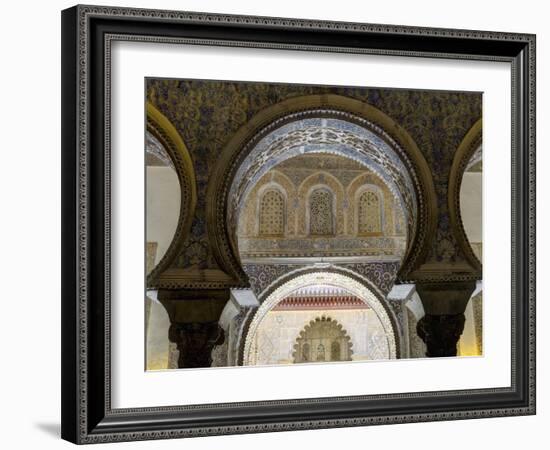 Spain, Andalucia, Seville Province, Seville, Alcazar of Seville (Reales Alcazares De Sevilla)-Alan Copson-Framed Photographic Print