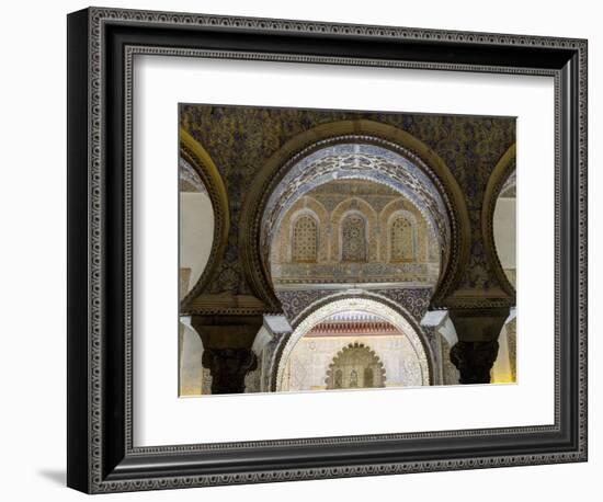 Spain, Andalucia, Seville Province, Seville, Alcazar of Seville (Reales Alcazares De Sevilla)-Alan Copson-Framed Photographic Print