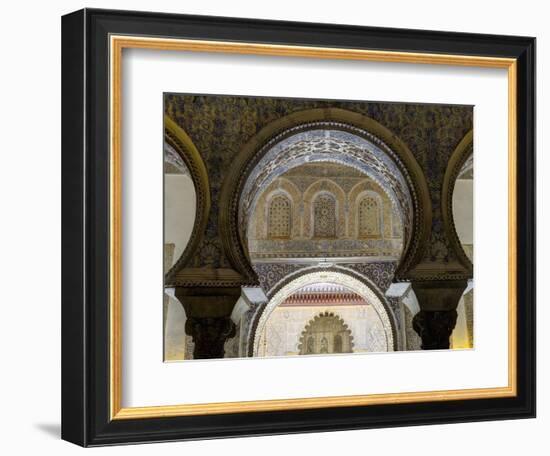 Spain, Andalucia, Seville Province, Seville, Alcazar of Seville (Reales Alcazares De Sevilla)-Alan Copson-Framed Photographic Print