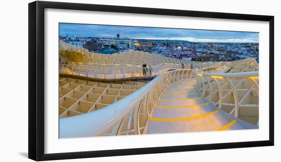 Spain, Andalucia, Seville Province, Seville, Plaza De la Encarnacion-Alan Copson-Framed Photographic Print