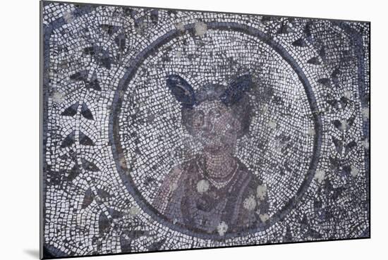 Spain, Andalusia, Carmona, Roman Mosaic in House of Planetarium, Detail-null-Mounted Giclee Print