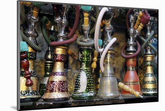 Spain, Andalusia, Granada. Moroccan Hookahs for Sale in a Small Shop-Kevin Oke-Mounted Photographic Print