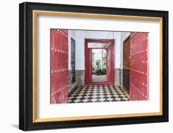 Spain, Andalusia, Malaga Province, Marbella. Entrance to an Old House-Matteo Colombo-Framed Photographic Print