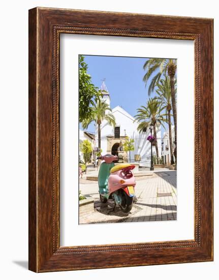 Spain, Andalusia, Malaga Province, Marbella. Ermita Del Santo Cristo Church in the Old Town-Matteo Colombo-Framed Photographic Print