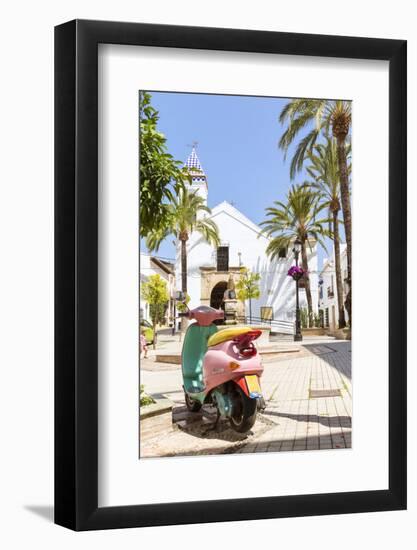Spain, Andalusia, Malaga Province, Marbella. Ermita Del Santo Cristo Church in the Old Town-Matteo Colombo-Framed Photographic Print