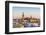 Spain, Andalusia, Seville. High Angle View of the Cathedral with the Giralda Tower-Matteo Colombo-Framed Photographic Print