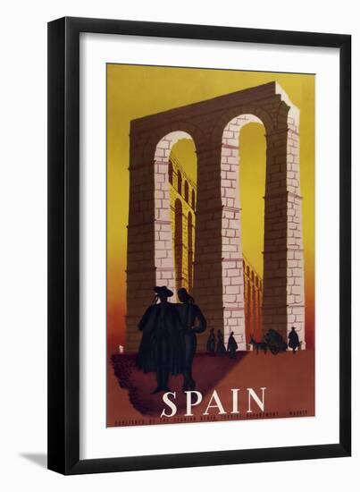 Spain Arch-null-Framed Giclee Print