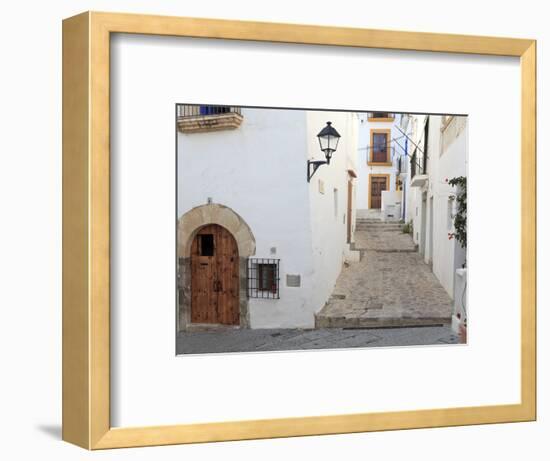 Spain, Balearic Islands, Ibiza, Ibiza Old Town (UNESCO Site), Dalt Vila-Michele Falzone-Framed Photographic Print