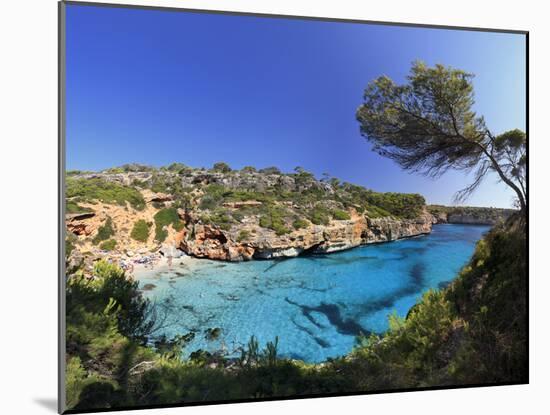 Spain, Balearic Islands, Mallorca, Calo D'Es Moro Beach-Michele Falzone-Mounted Photographic Print