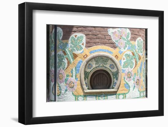 Spain, Barcelona, Music Palace-Jim Engelbrecht-Framed Photographic Print