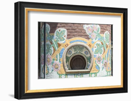 Spain, Barcelona, Music Palace-Jim Engelbrecht-Framed Photographic Print