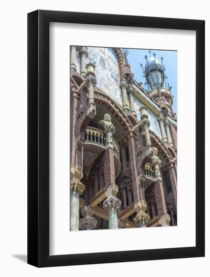 Spain, Barcelona, Music Palace-Jim Engelbrecht-Framed Photographic Print